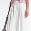 Pantaloni conici plisați din bumbac 100% Pantaloni conici plisați din bumbac 100%