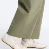 Pantaloni conici plisați din bumbac 100% Pantaloni conici plisați din bumbac 100%