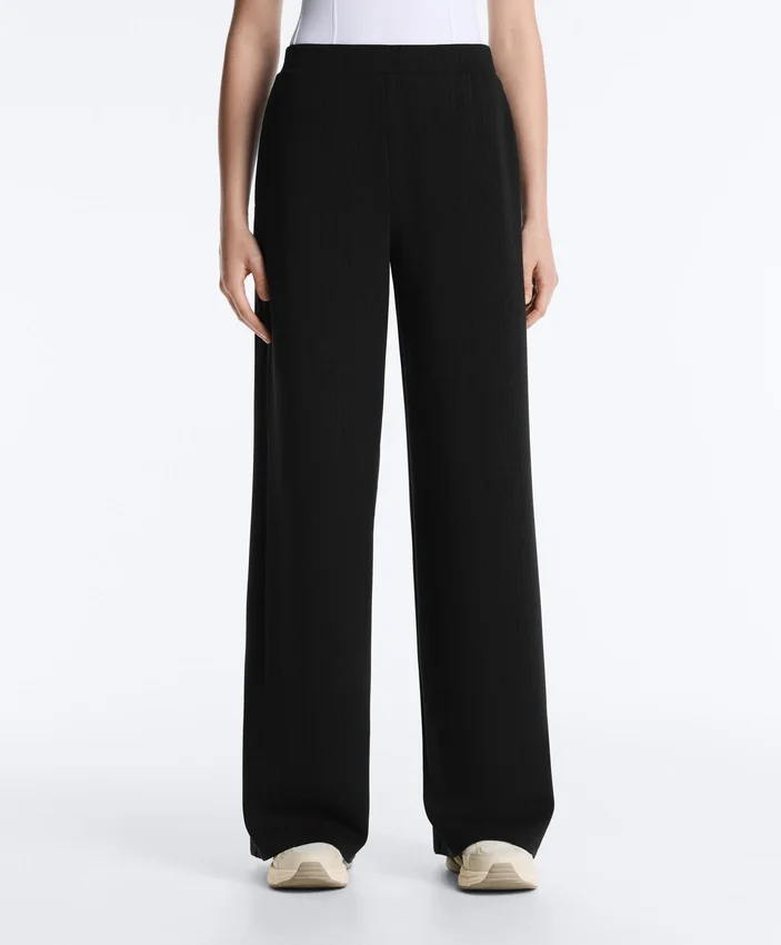 Pantaloni cu croi drept, cu dungi, din modal moale Soft Touch Pantaloni cu croi drept, cu dungi, din modal moale Soft Touch
