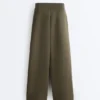 Pantaloni cu croi drept, cu dungi, din modal moale Soft Touch Pantaloni cu croi drept, cu dungi, din modal moale Soft Touch