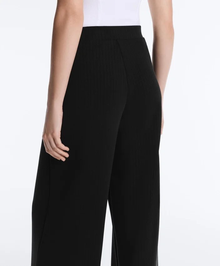 Pantaloni cu croi drept, cu dungi, din modal moale Soft Touch Pantaloni cu croi drept, cu dungi, din modal moale Soft Touch