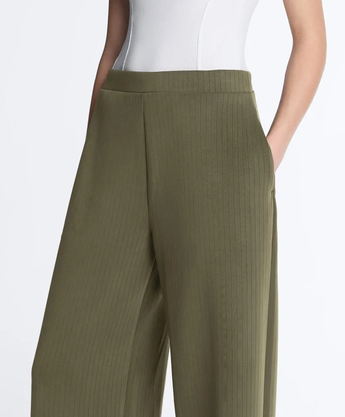 Pantaloni cu croi drept, cu dungi, din modal moale Soft Touch Pantaloni cu croi drept, cu dungi, din modal moale Soft Touch
