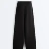 Pantaloni cu croi drept, cu dungi, din modal moale Soft Touch Pantaloni cu croi drept, cu dungi, din modal moale Soft Touch