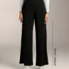 Pantaloni cu croi drept, cu nasturi și bordură din modal Soft Touch Pantaloni cu croi drept, cu nasturi și bordură din modal Soft Touch