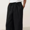 Pantaloni cu croi drept din 100% in Pantaloni cu croi drept din 100% in