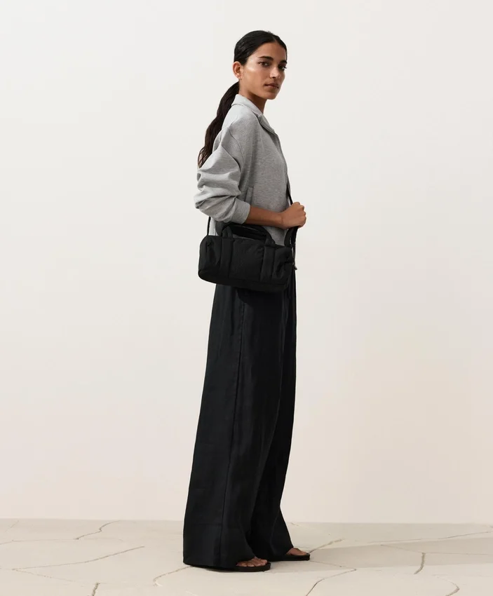 Pantaloni cu croi drept din 100% in Pantaloni cu croi drept din 100% in
