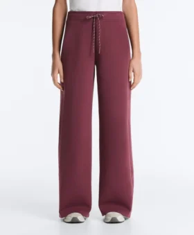 Pantaloni cu croi drept din amestec de bumbac