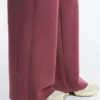 Pantaloni cu croi drept din amestec de bumbac Pantaloni cu croi drept din amestec de bumbac