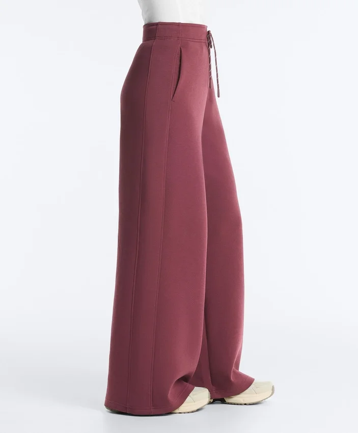 Pantaloni cu croi drept din amestec de bumbac Pantaloni cu croi drept din amestec de bumbac