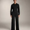 Pantaloni cu croi drept, din modal și cu pliuri Pantaloni cu croi drept, din modal și cu pliuri