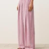 Pantaloni cu croi drept și dungi Pantaloni cu croi drept și dungi
