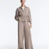 Pantaloni cu croi larg, cu dungi, din modal Soft Touch la atingere Pantaloni cu croi larg, cu dungi, din modal Soft Touch la atingere