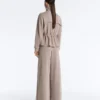 Pantaloni cu croi larg, cu dungi, din modal Soft Touch la atingere Pantaloni cu croi larg, cu dungi, din modal Soft Touch la atingere