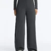 Pantaloni cu dungi asimetrice din modal Pantaloni cu dungi asimetrice din modal