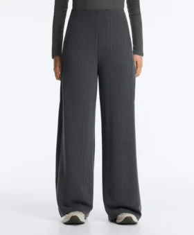 pantaloni cu dungi asimetrice din modal 1 1 280x339 - Pantaloni cu dungi asimetrice din modal