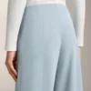 Pantaloni cu dungi asimetrice din modal Pantaloni cu dungi asimetrice din modal