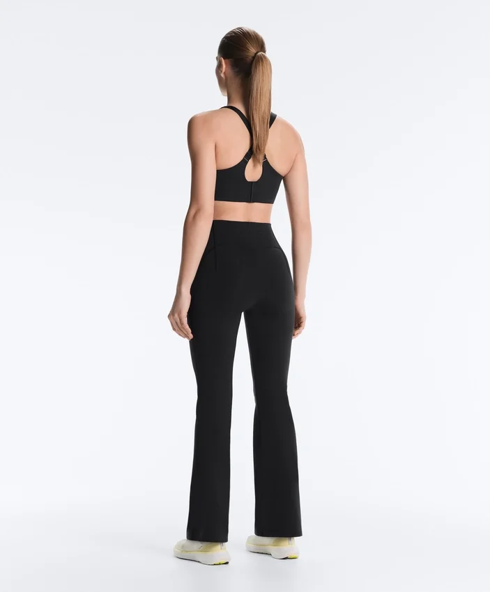Pantaloni cu talie înaltă, Compressive, Raise Up, evazați Pantaloni cu talie înaltă, Compressive, Raise Up, evazați