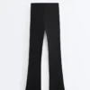 Pantaloni cu talie înaltă, Compressive, Raise Up, evazați Pantaloni cu talie înaltă, Compressive, Raise Up, evazați
