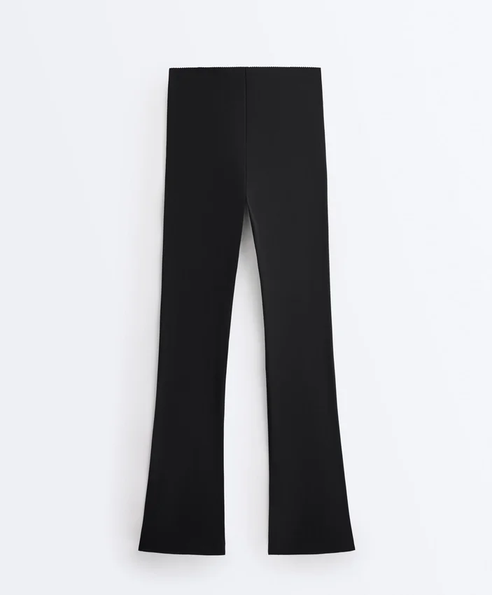 Pantaloni cu talie înaltă, Compressive, Raise Up, evazați Pantaloni cu talie înaltă, Compressive, Raise Up, evazați
