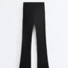 Pantaloni cu talie înaltă, Compressive, Raise Up, evazați Pantaloni cu talie înaltă, Compressive, Raise Up, evazați