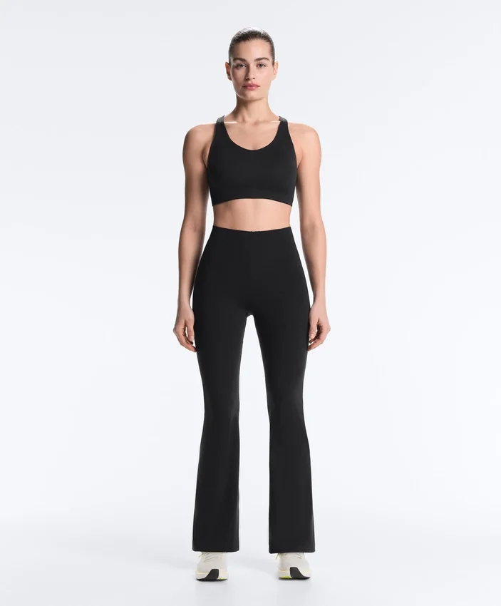 Pantaloni cu talie înaltă, Compressive, Raise Up, evazați Pantaloni cu talie înaltă, Compressive, Raise Up, evazați