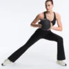 Pantaloni cu talie înaltă, Compressive, Raise Up, evazați Pantaloni cu talie înaltă, Compressive, Raise Up, evazați