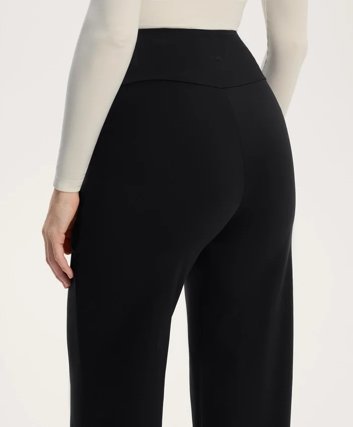 Pantaloni de maternitate cu croi drept, călduroși Pantaloni de maternitate cu croi drept, călduroși