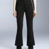 Pantaloni de schi elastici, cu talie înaltă și croi evazat, rezistenți la apă Pantaloni de schi elastici, cu talie înaltă și croi evazat, rezistenți la apă