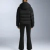 Pantaloni de schi elastici, cu talie înaltă și croi evazat, rezistenți la apă Pantaloni de schi elastici, cu talie înaltă și croi evazat, rezistenți la apă