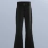 Pantaloni de schi elastici, cu talie înaltă și croi evazat, rezistenți la apă Pantaloni de schi elastici, cu talie înaltă și croi evazat, rezistenți la apă
