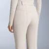 Pantaloni de schi elastici, cu talie înaltă și croi evazat, rezistenți la apă Pantaloni de schi elastici, cu talie înaltă și croi evazat, rezistenți la apă