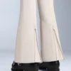 Pantaloni de schi elastici, cu talie înaltă și croi evazat, rezistenți la apă Pantaloni de schi elastici, cu talie înaltă și croi evazat, rezistenți la apă