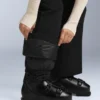 Pantaloni de schi elastici, cu talie înaltă și croi evazat, rezistenți la apă Pantaloni de schi elastici, cu talie înaltă și croi evazat, rezistenți la apă