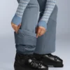 Pantaloni de schi elastici, cu talie înaltă și croi evazat, rezistenți la apă Pantaloni de schi elastici, cu talie înaltă și croi evazat, rezistenți la apă