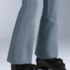 Pantaloni de schi elastici, cu talie înaltă și croi evazat, rezistenți la apă Pantaloni de schi elastici, cu talie înaltă și croi evazat, rezistenți la apă