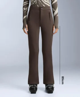 Pantaloni de schi elastici, rezistenți la apă, cu croi evazat pe toată lungimea Pantaloni de schi elastici, rezistenți la apă, cu croi evazat pe toată lungimea