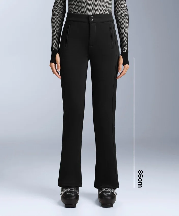 Pantaloni de schi elastici, rezistenți la apă, cu croi evazat pe toată lungimea Pantaloni de schi elastici, rezistenți la apă, cu croi evazat pe toată lungimea