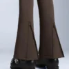 Pantaloni de schi elastici, rezistenți la apă, cu croi evazat pe toată lungimea Pantaloni de schi elastici, rezistenți la apă, cu croi evazat pe toată lungimea