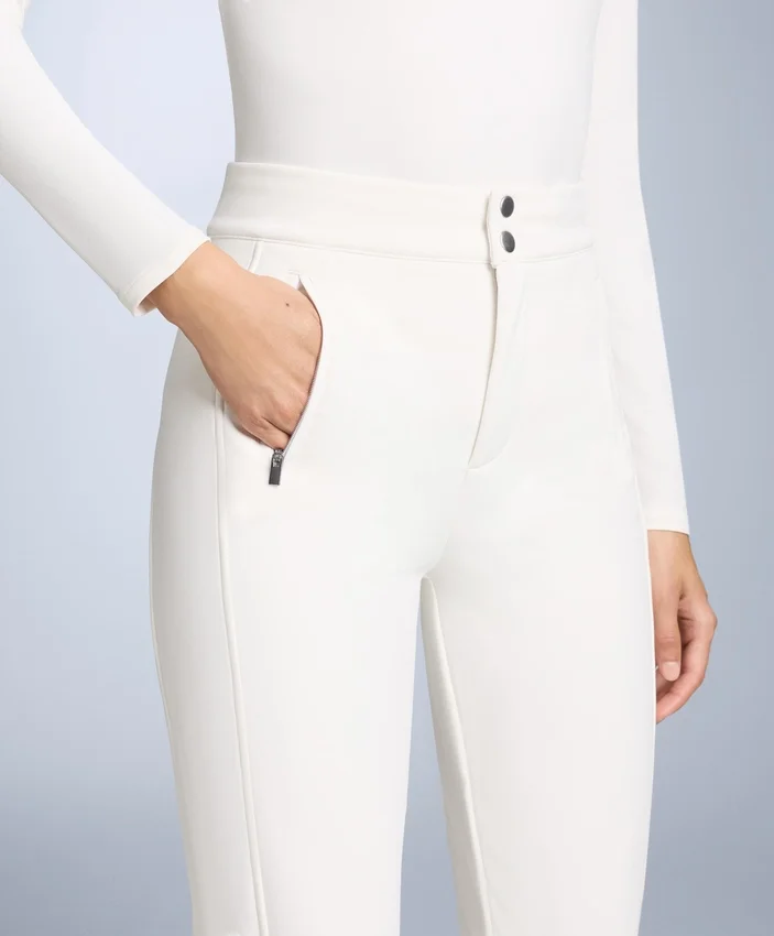 Pantaloni de schi elastici, rezistenți la apă, cu croi evazat pe toată lungimea Pantaloni de schi elastici, rezistenți la apă, cu croi evazat pe toată lungimea