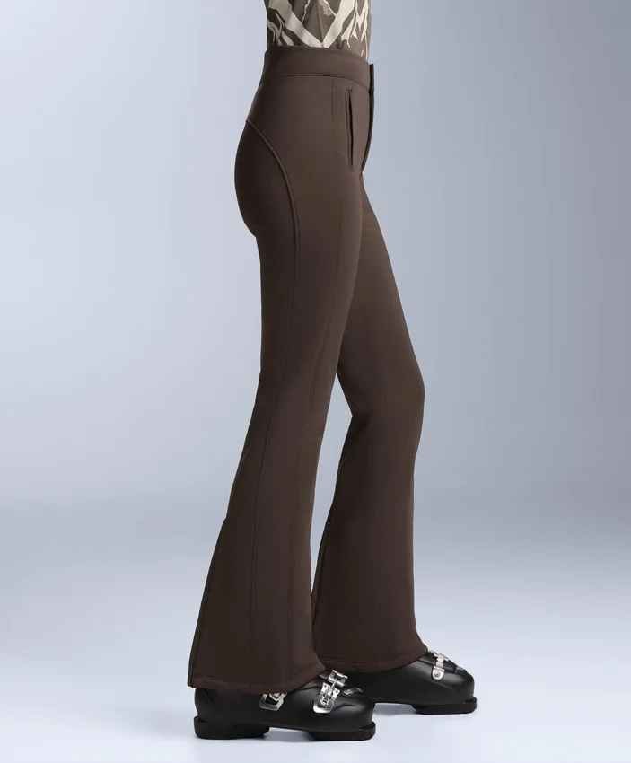 Pantaloni de schi elastici, rezistenți la apă, cu croi evazat pe toată lungimea Pantaloni de schi elastici, rezistenți la apă, cu croi evazat pe toată lungimea