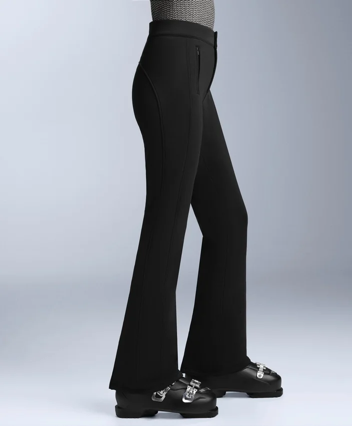 Pantaloni de schi elastici, rezistenți la apă, cu croi evazat pe toată lungimea Pantaloni de schi elastici, rezistenți la apă, cu croi evazat pe toată lungimea