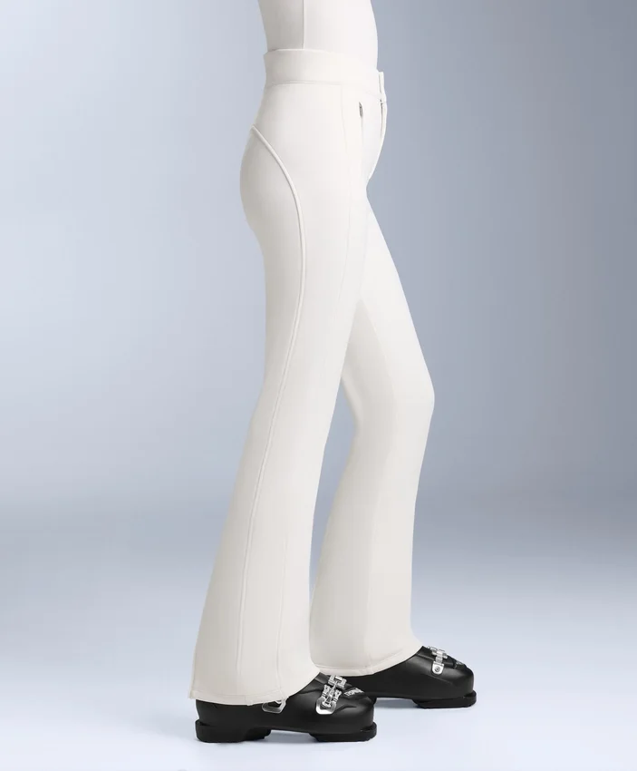 Pantaloni de schi elastici, rezistenți la apă, cu croi evazat pe toată lungimea Pantaloni de schi elastici, rezistenți la apă, cu croi evazat pe toată lungimea