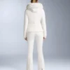 Pantaloni de schi evazați, elastici și rezistenți la apă Pantaloni de schi evazați, elastici și rezistenți la apă