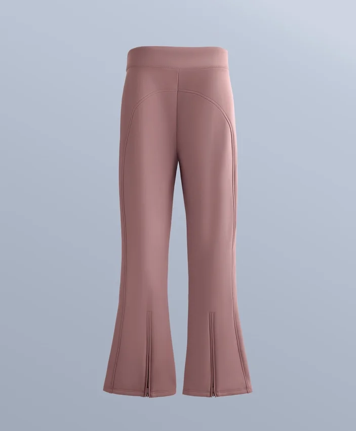 Pantaloni de schi evazați, elastici și rezistenți la apă Pantaloni de schi evazați, elastici și rezistenți la apă