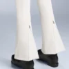 Pantaloni de schi evazați, elastici și rezistenți la apă Pantaloni de schi evazați, elastici și rezistenți la apă