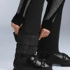 Pantaloni de schi evazați, elastici și rezistenți la apă