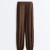 Pantaloni de trening din amestec de modal, cu textură Soft Touch Pantaloni de trening din amestec de modal, cu textură Soft Touch