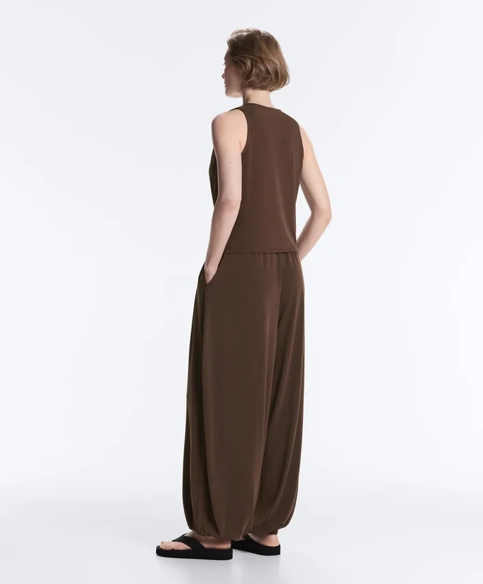 Pantaloni de trening din amestec de modal, cu textură Soft Touch Pantaloni de trening din amestec de modal, cu textură Soft Touch