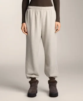 Pantaloni de trening din bumbac cu croială lejeră