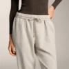 Pantaloni de trening din bumbac cu croială lejeră Pantaloni de trening din bumbac cu croială lejeră